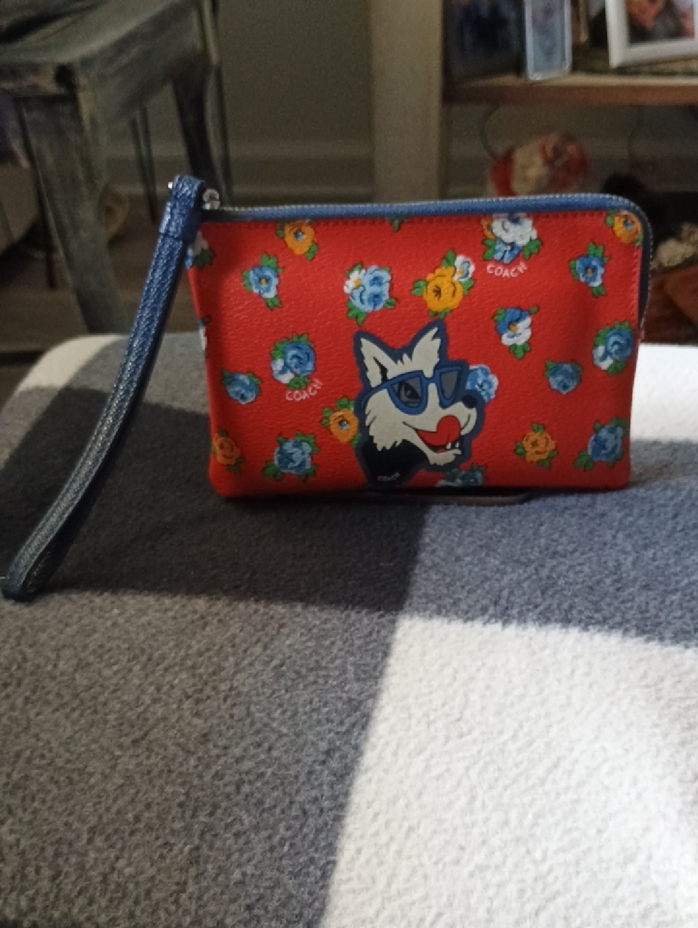Coach Charlie Wristlet